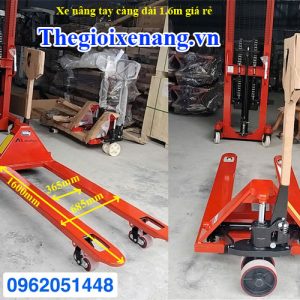 Xe Nâng Tay Càng Dài 1.6m