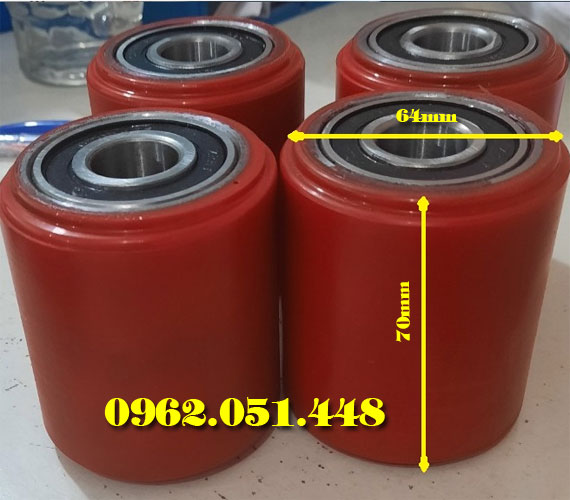 Bánh Xe Pu 64x70mm